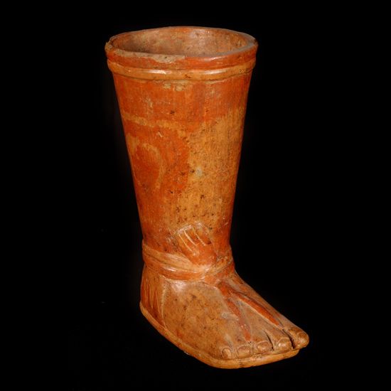 Beaker Scultoreo raffigurante una gamba